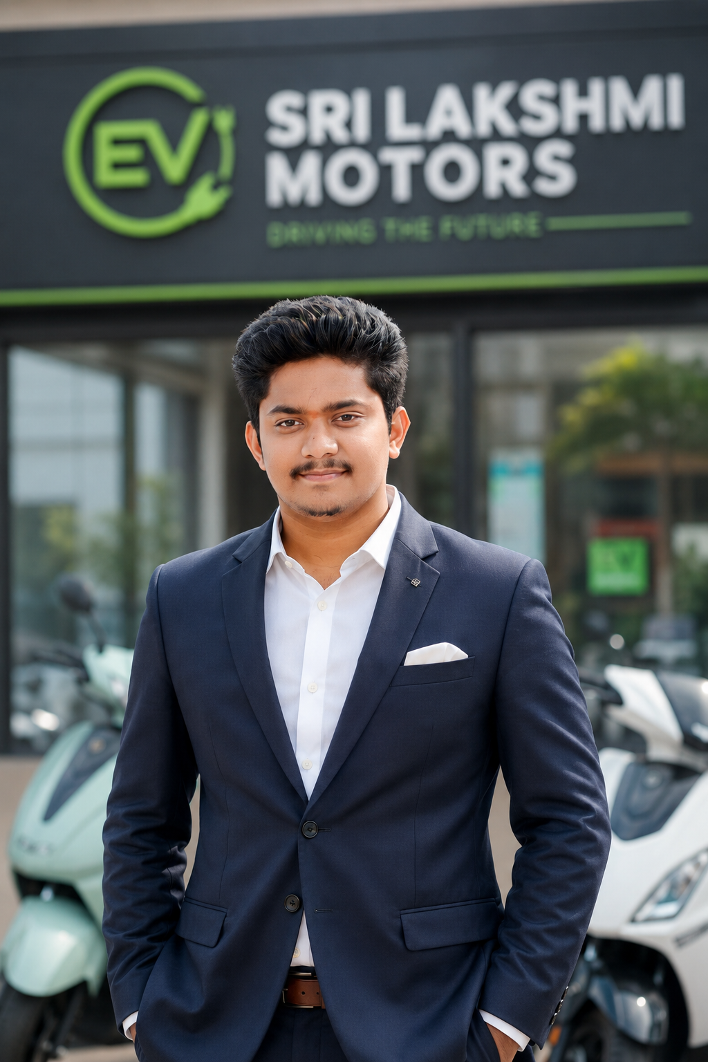 Gowtham Chowdary, Founder of Sri Lakshmi Motors